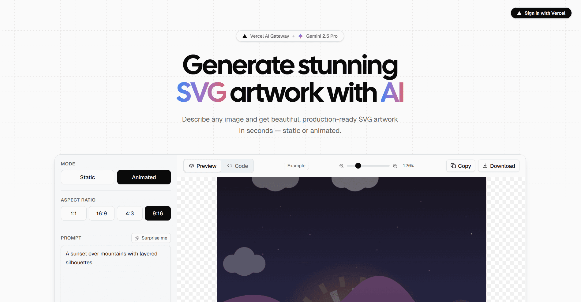 AI SVG Generator