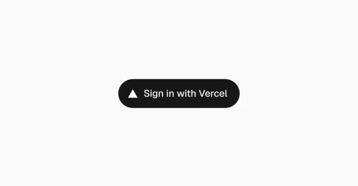 Sign in with Vercel