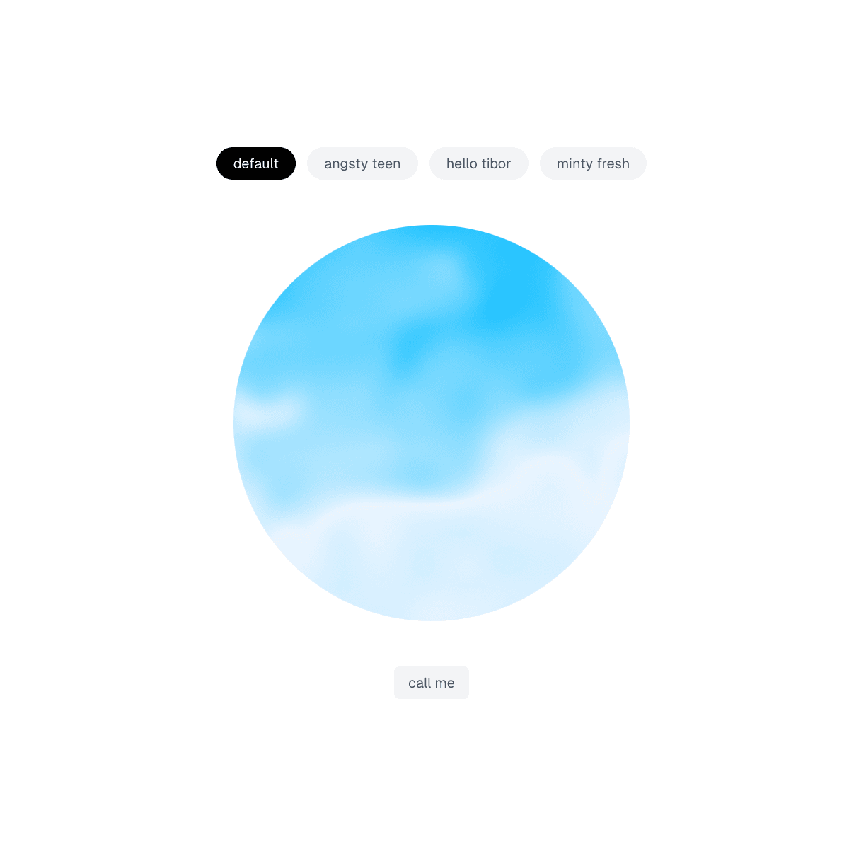 OpenAI orb shader design