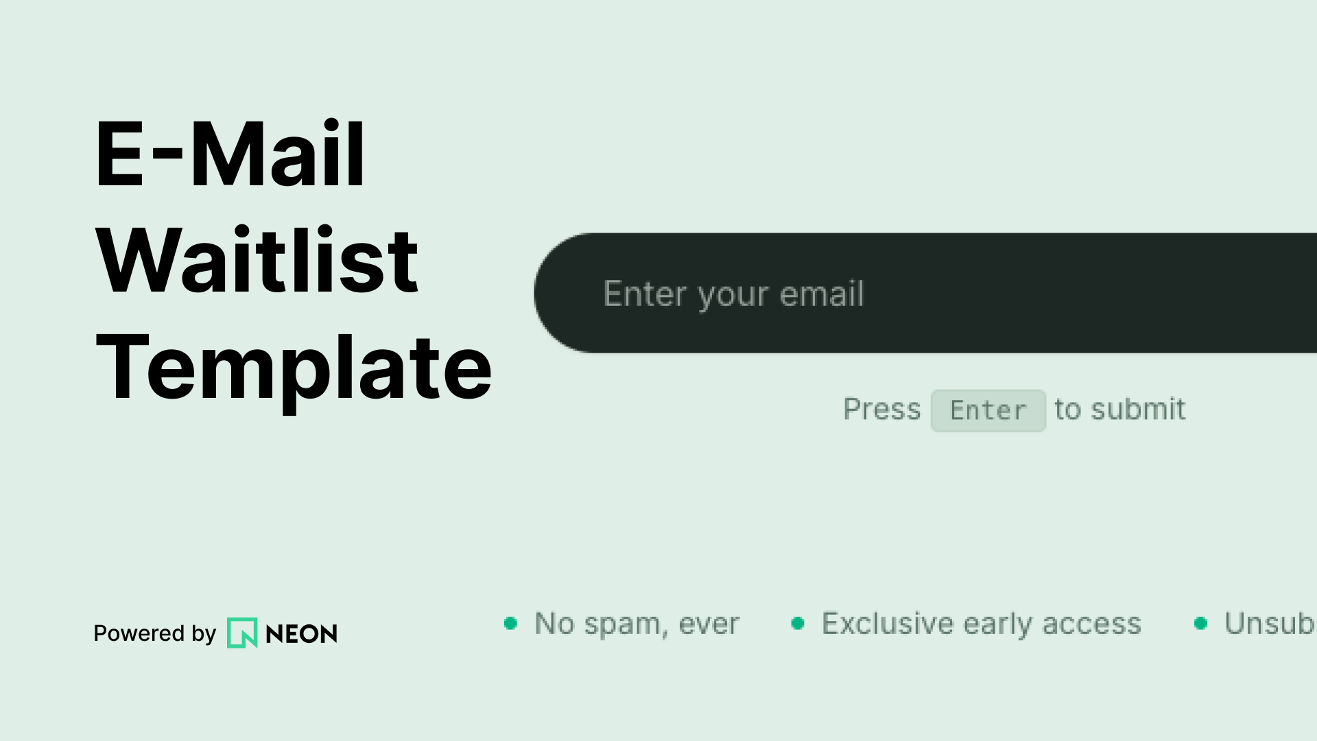 Waitlist Hero Section