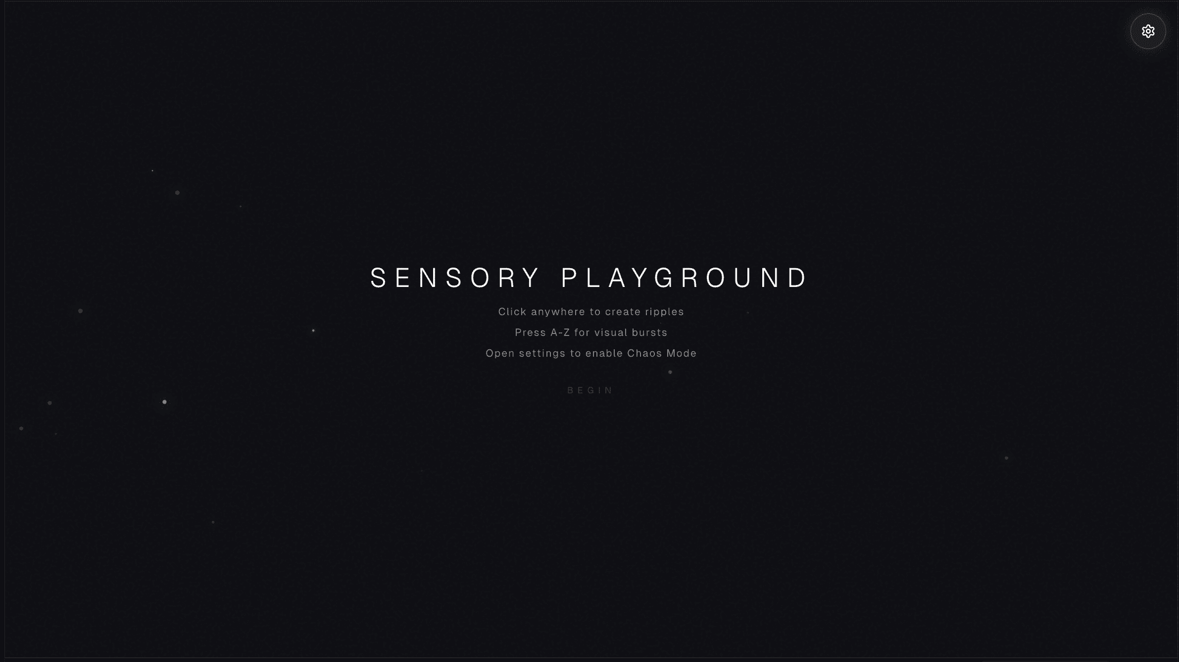 Sensory Playground Experience