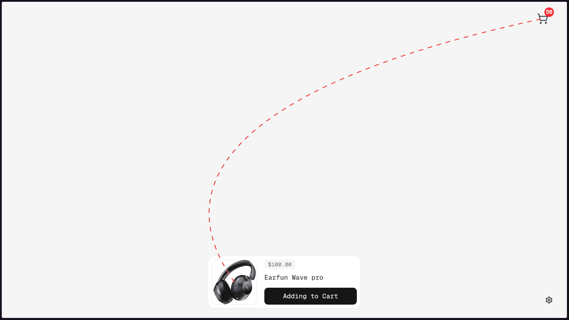Product follow path template